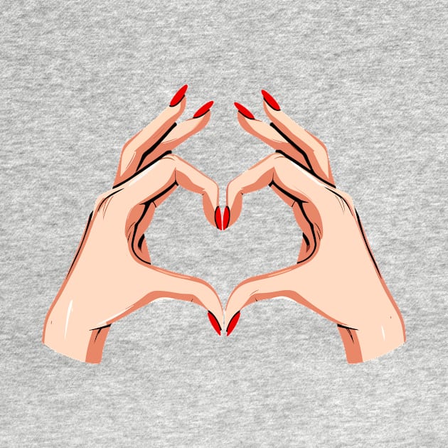 Heart Hands by CeeGunn